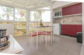 Studio charmant avec vue sur la mer à Le Gosier - 42 m² - Terrasse